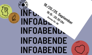 Mehr über den Artikel erfahren Infoabende im September